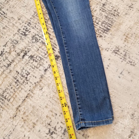 High Rise Slim Straight Jeans - Picture 4 of 5